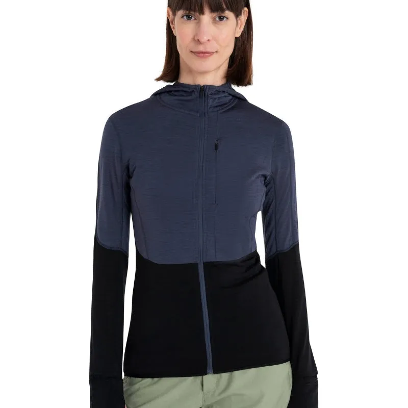 icebreaker Merino Jacket Women's 200 RealFleece™ Descender Long Sleeve Zip Hoodie