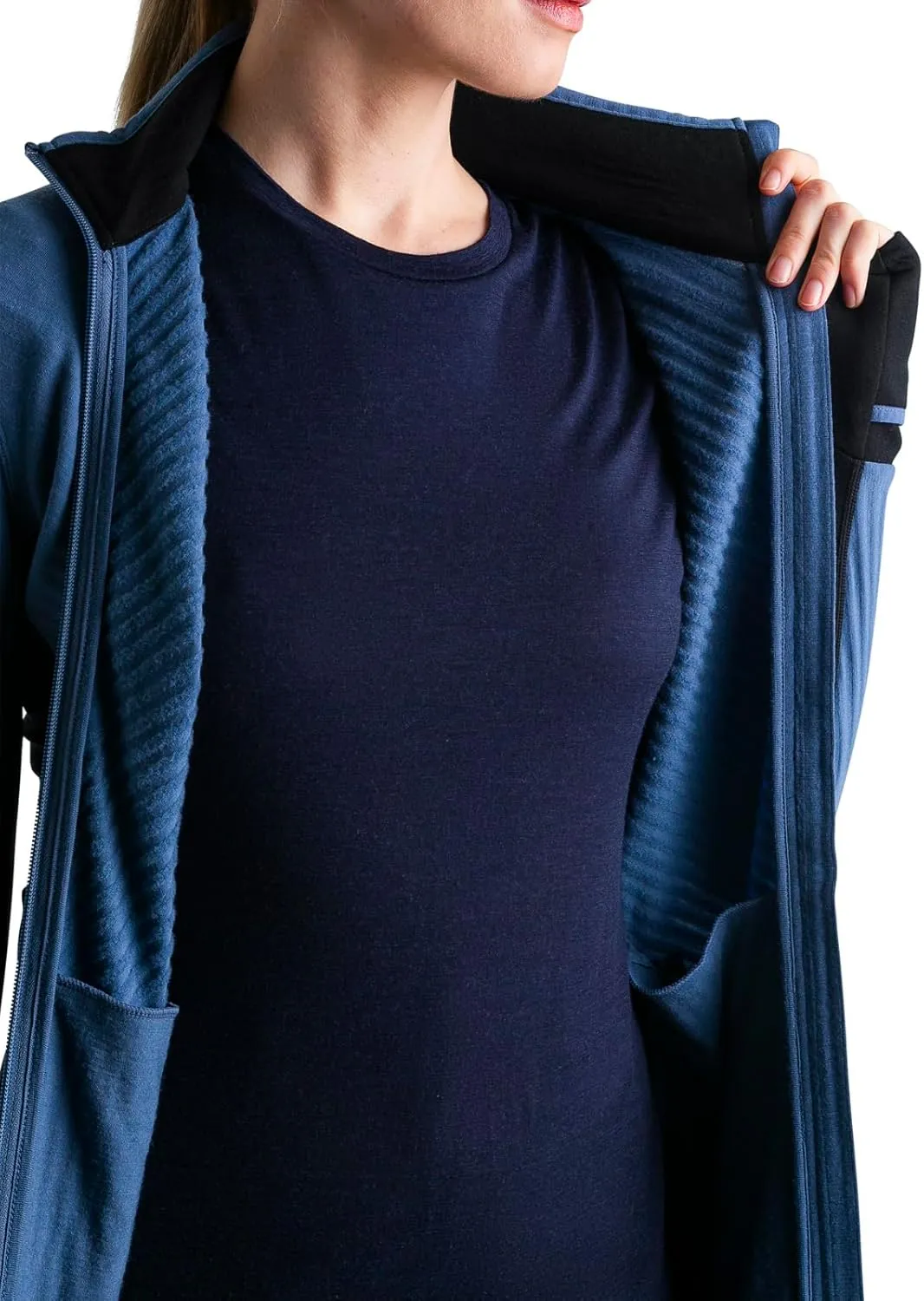 Icebreaker Merino Women's Descender Ls Zip