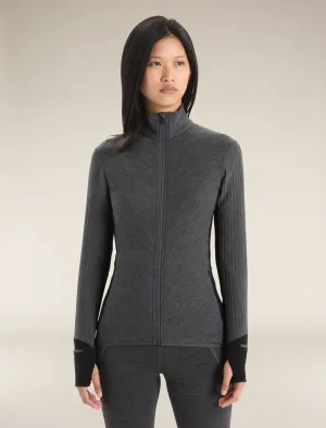 Icebreaker Women's Descender Long Sleeve Zip Jacket
