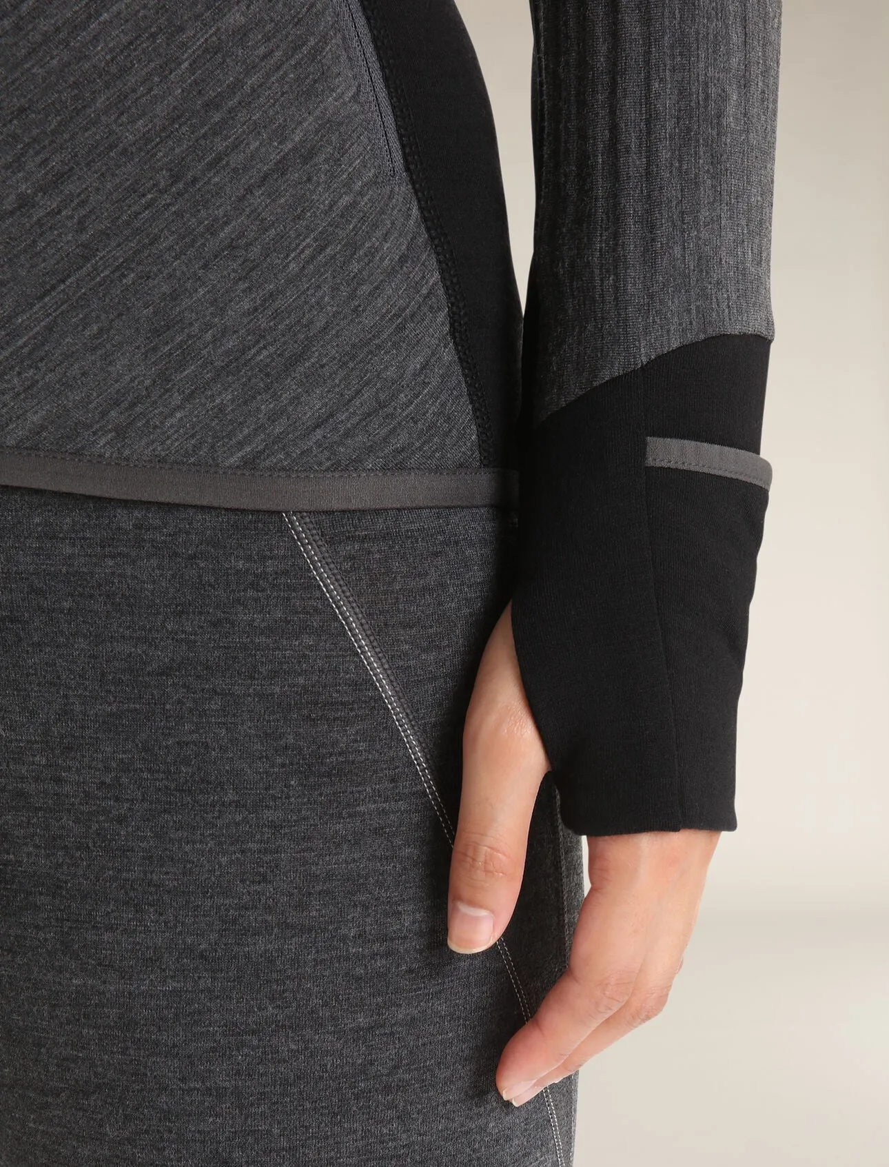Icebreaker Women's Descender Long Sleeve Zip Jacket