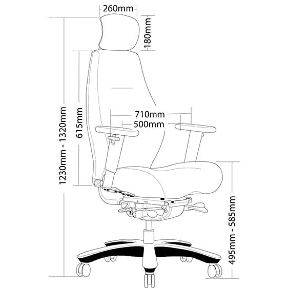 Impact High Back Chair