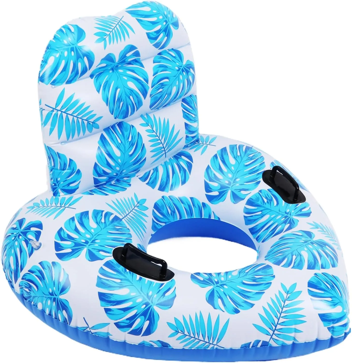 Inflatable Pool Float Lounger - XL Pool Floats,River Tube Floating Chair Sofa with Big Backrest, Blow Up Floaties Lake Raft Lounge with Handle Pool Party for Adults