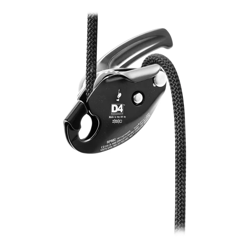 ISC D4 Industrial Descender - Black