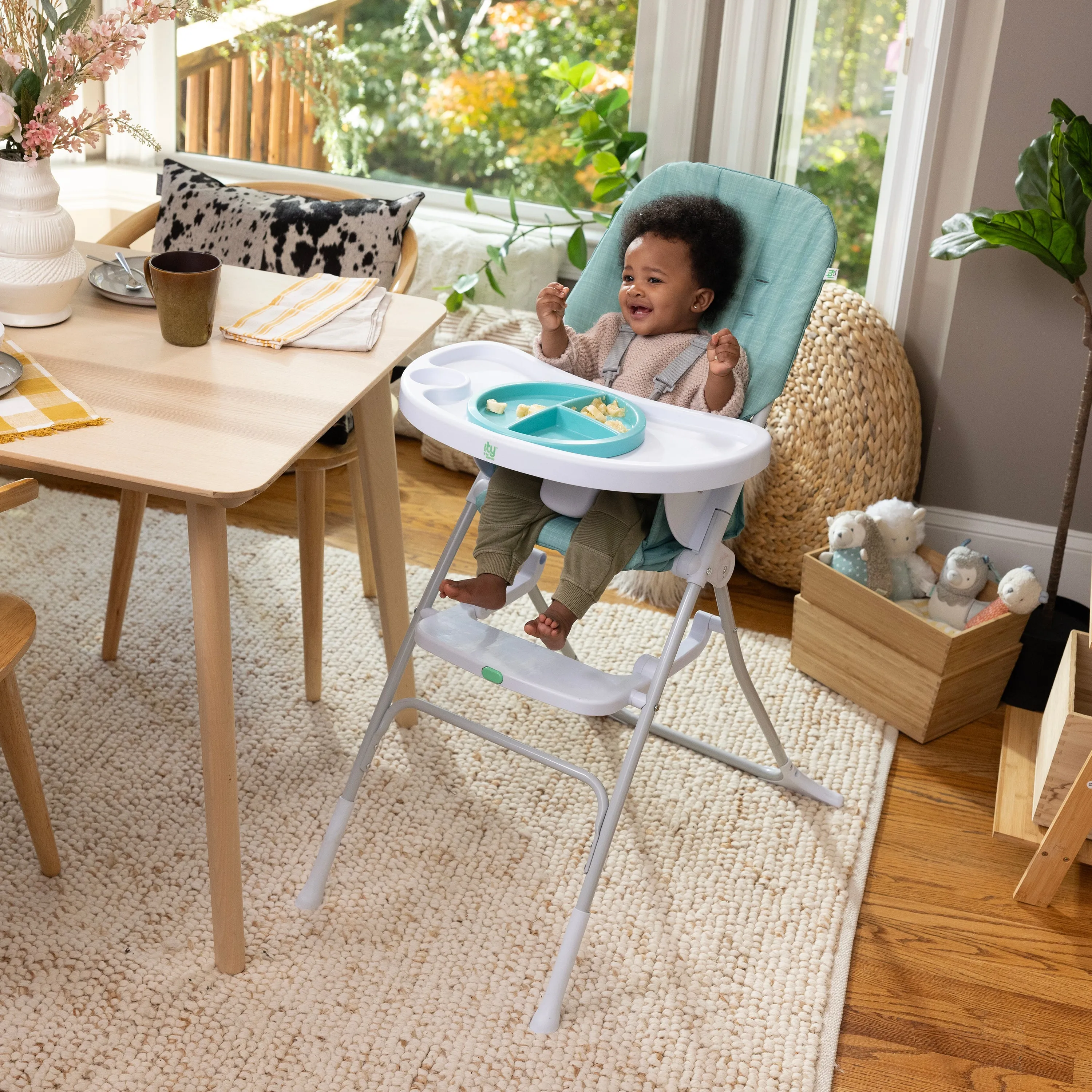 Ity Sun Valley B Ready Highchair - Teal