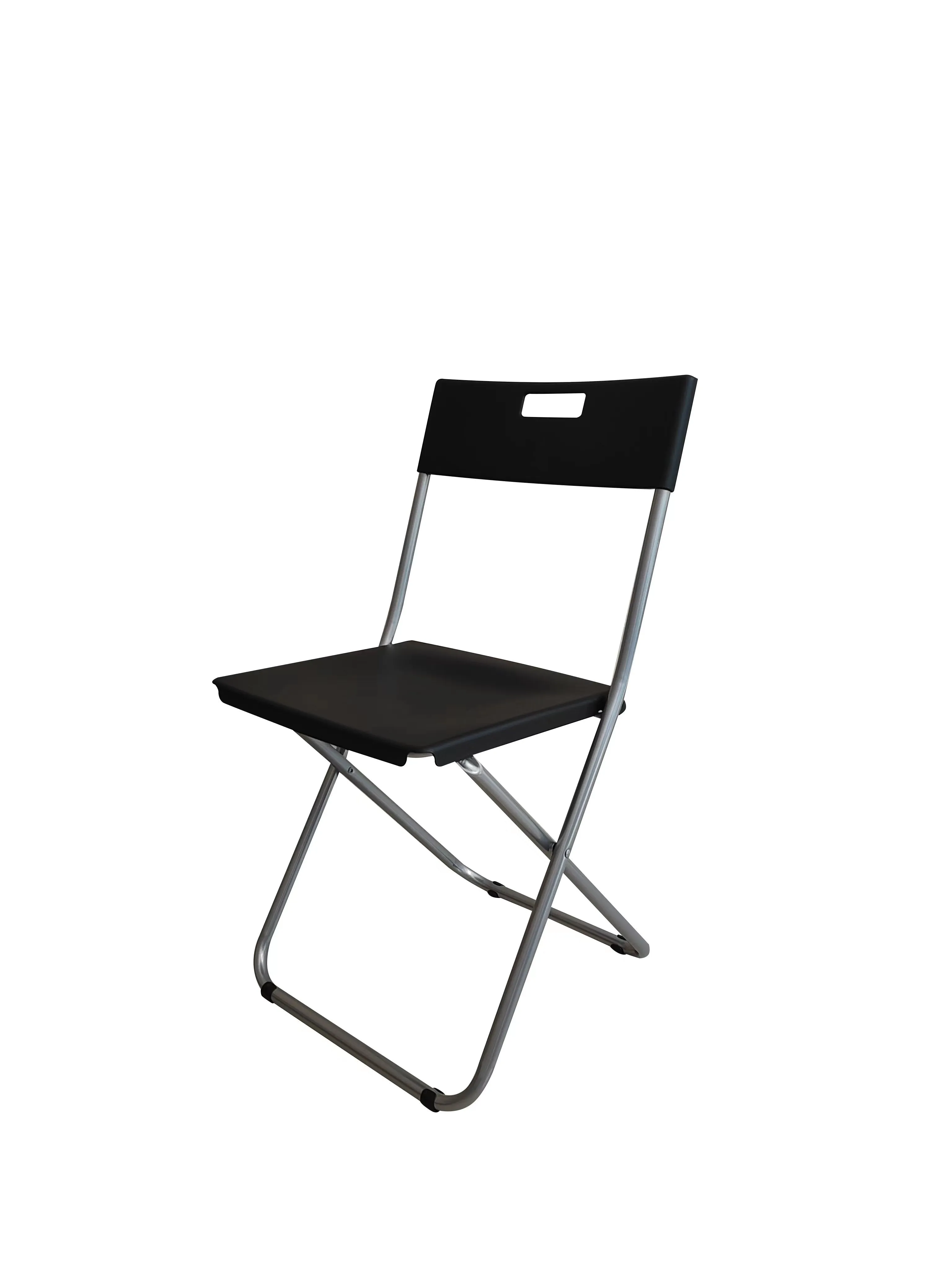 JAPAN HOME Black Folding Chair