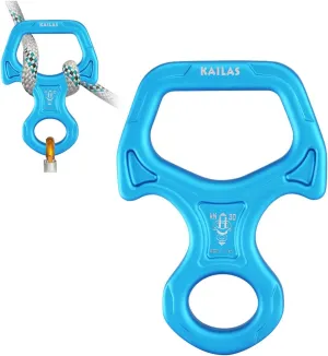 KAILAS Rescue Figure 8 Descender with Ears/Horns Rappelling Gear Belay Device Climbing Skills