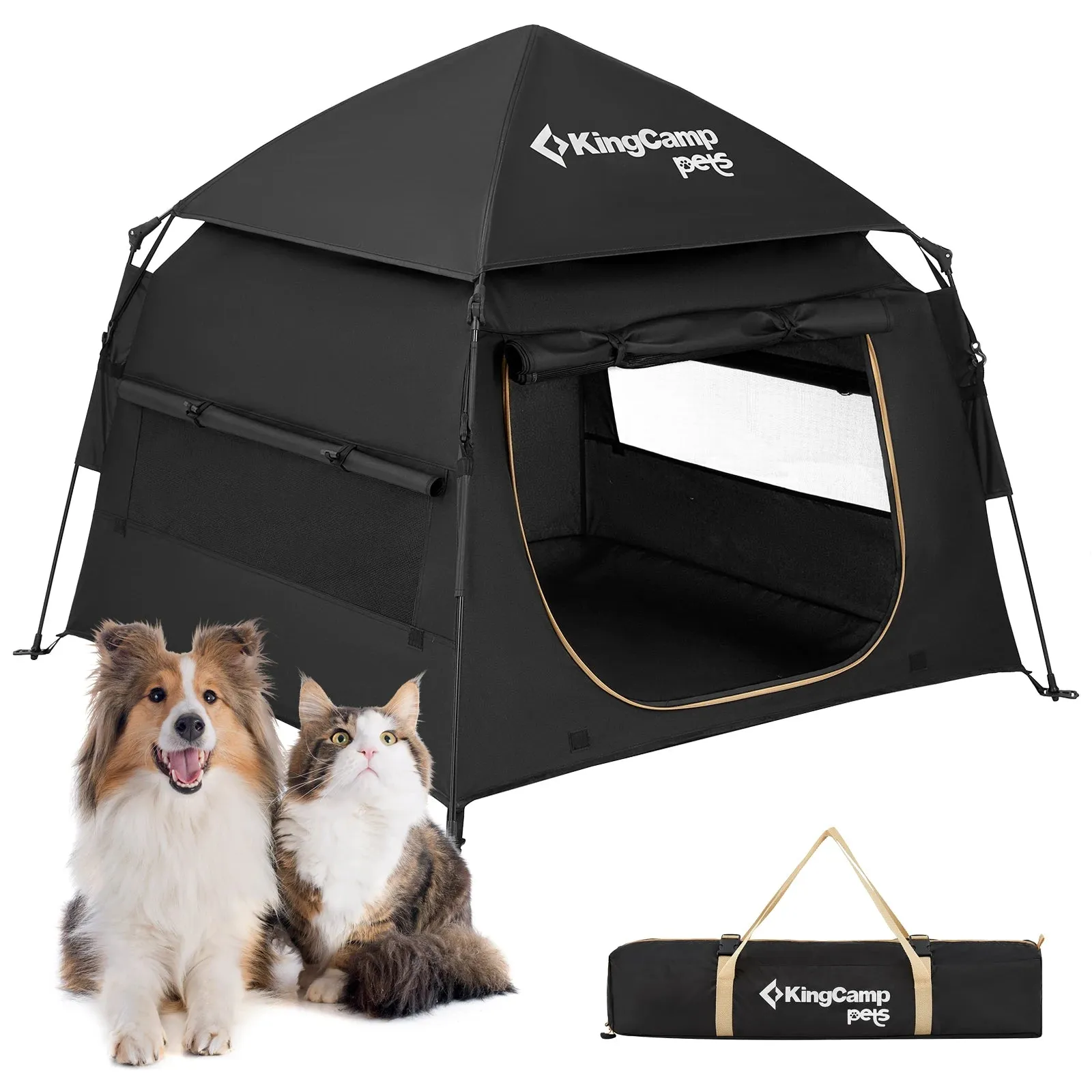 Kingcamp Foldable Dog Tent Dog Playpen