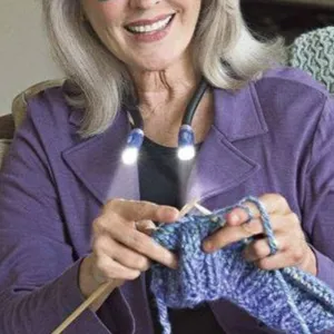 Knitting Crocheting Lamp - Your go-to tool while knitting!