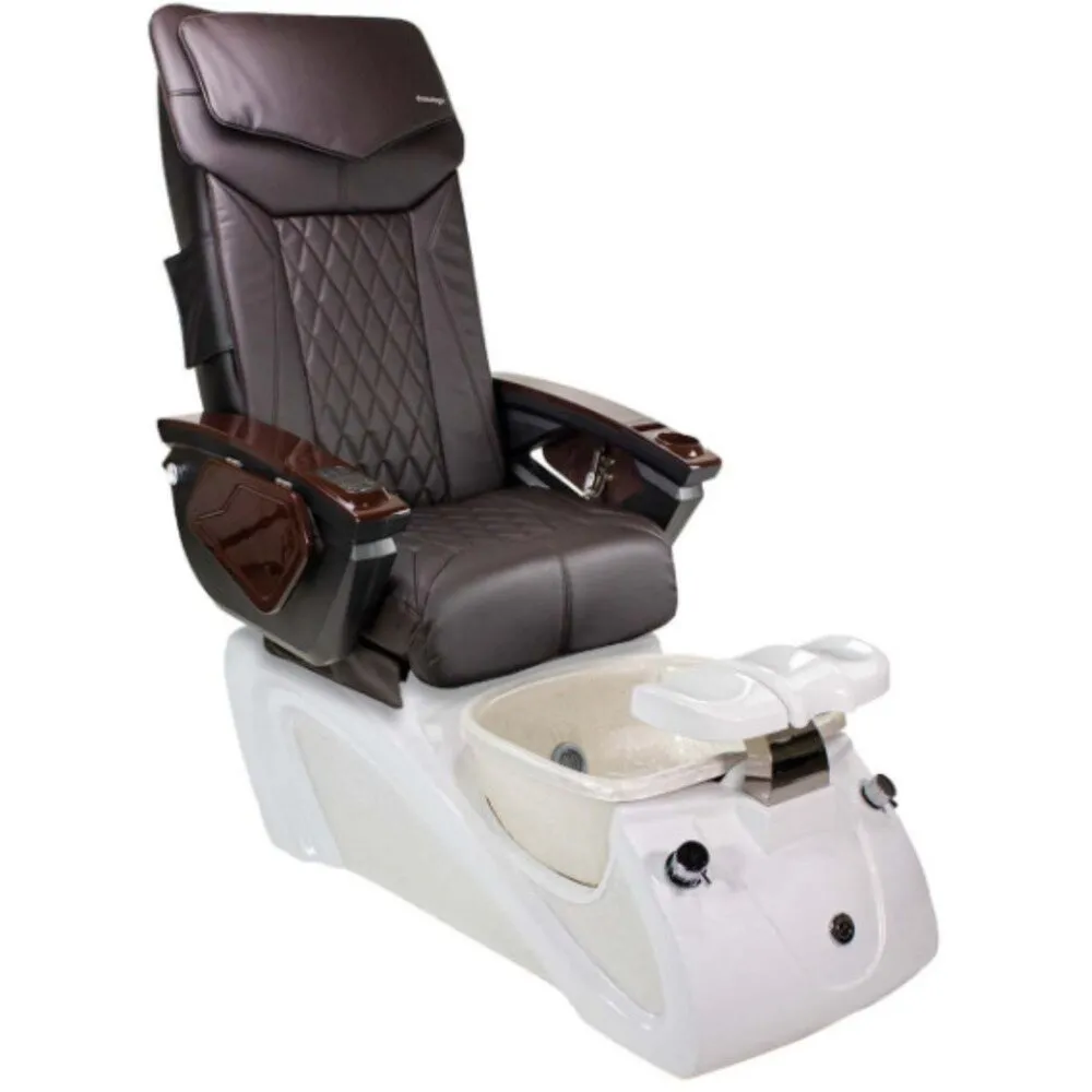 Kylen LX Spa Pedicure Chair / Pearl White by HANS Equipment