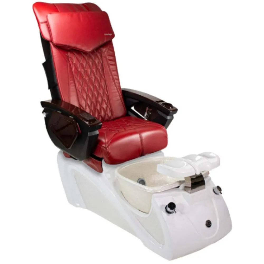 Kylen LX Spa Pedicure Chair / Pearl White by HANS Equipment