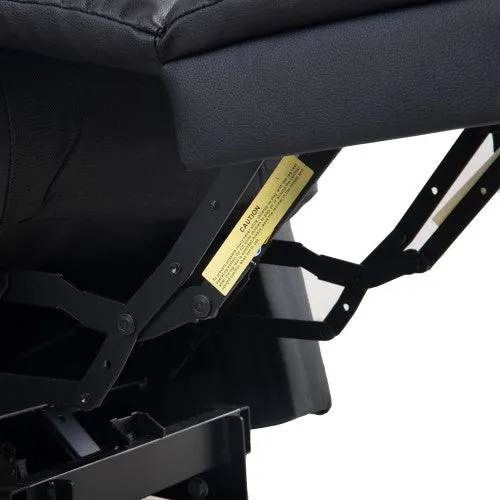 Lift Chair and Power PU Leather Living
