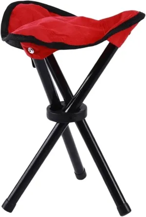 Light Portable High Durable Outdoor Folding Chair with Bag Outdoor Folding Fold Aluminum Chair Stool Seat Fishing Picnic Camping (Size : Style-B-02)