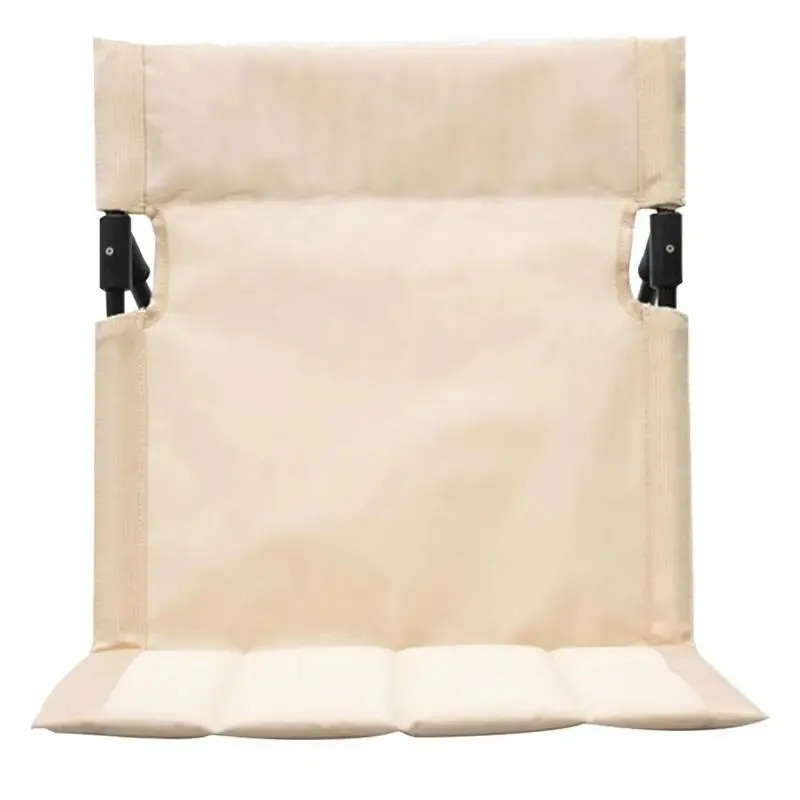 Lightweight Camping Folding Chair with Backrest and Breathable Fabric