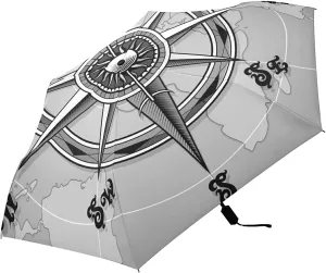 Lightweight Folding Umbrella, Portable Sun Travel Parasol, Compact Anti-UV Strong Rain Umbrella