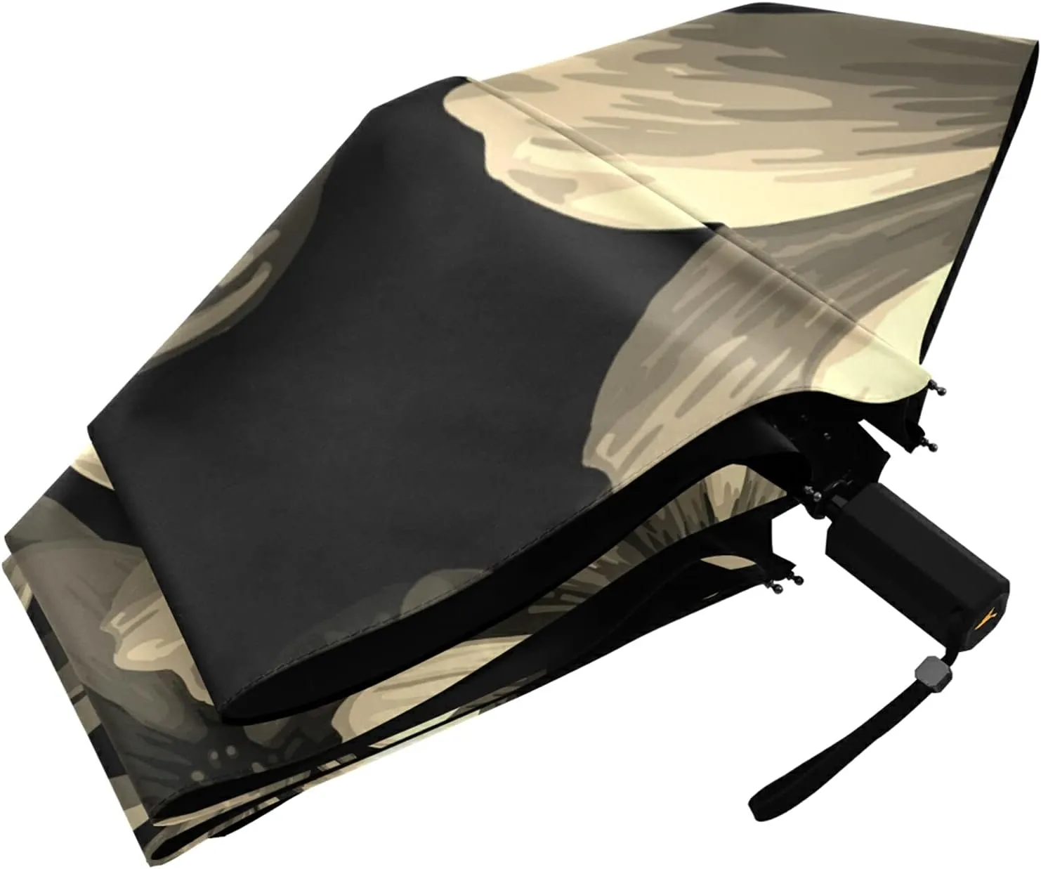 Lightweight Folding Umbrella, Portable Sun Travel Parasol, Compact Anti-UV Strong Rain Umbrella