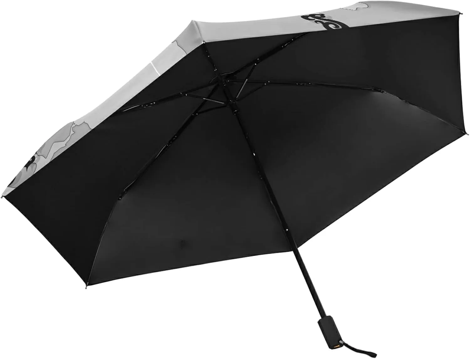 Lightweight Folding Umbrella, Portable Sun Travel Parasol, Compact Anti-UV Strong Rain Umbrella