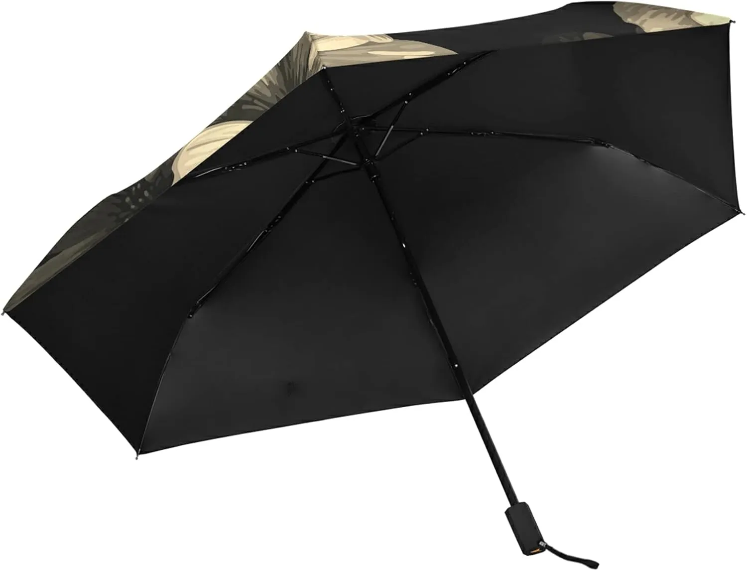 Lightweight Folding Umbrella, Portable Sun Travel Parasol, Compact Anti-UV Strong Rain Umbrella