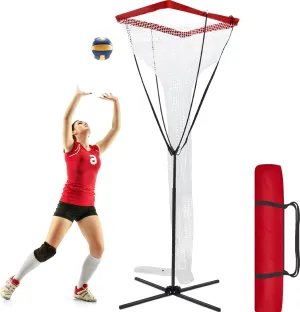Liliful Volleyball Setter Trainer Net,Volleyball Setter Training Equipment Adjustable Height for Indoor and Outdoor Practice, Suitable for Serving, Spiking, and Setting Training Equipment