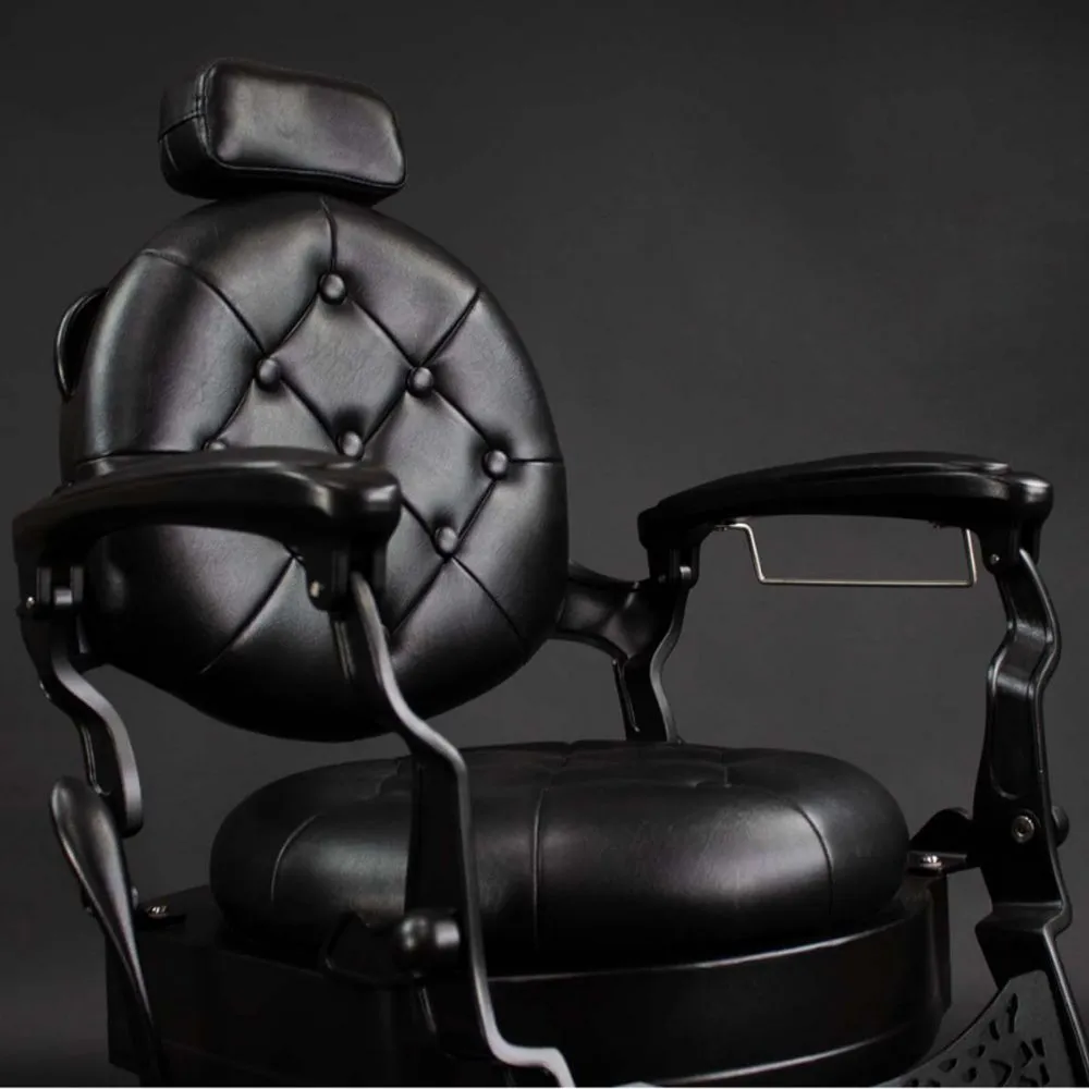 Madison II Barber Chair Matte Black