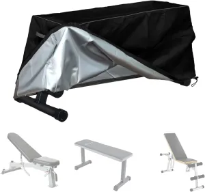 MBOOM Sit-up board cover, weight bench outdoor waterproof cover，suitable for sit-up board, weight bench, weight chair, fitness bench , Prevent pets from destroying leather pads