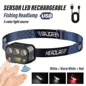 Mini Rechargeable LED Headlamp With XPG COB Ultra-bright Light YD-06