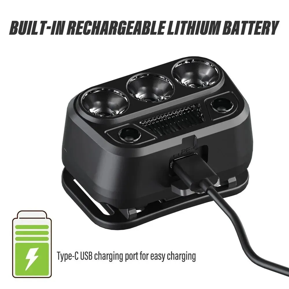 Mini Rechargeable LED Headlamp With XPG COB Ultra-bright Light YD-06