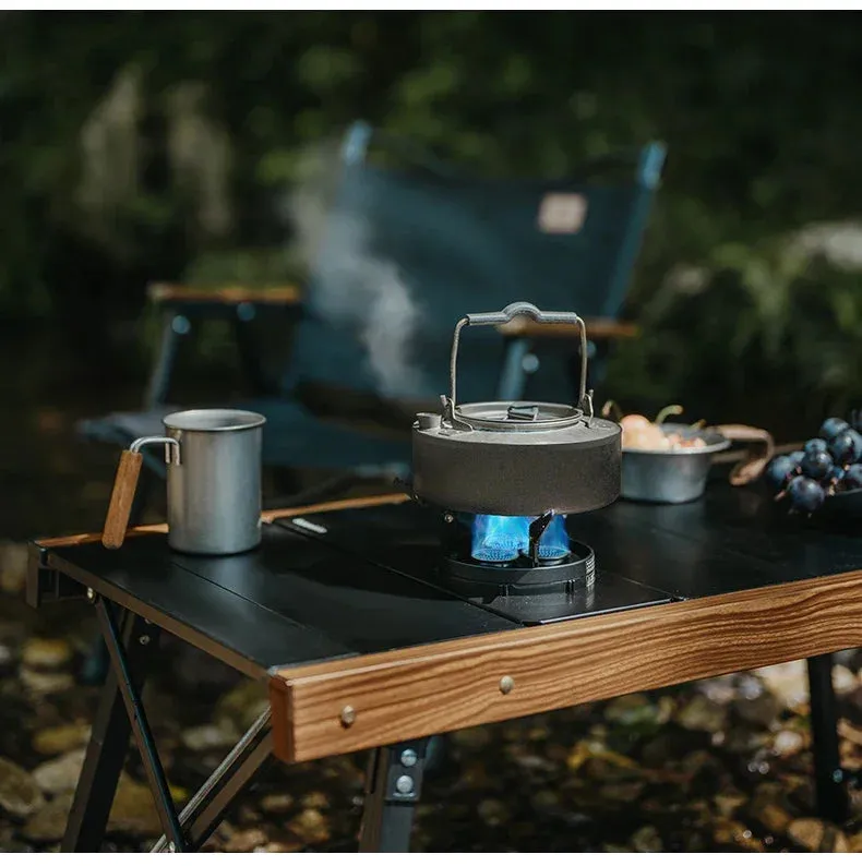 NATUREHIKE IGT Burner – Portable Three-Head Gas Stove for Camping & Outdoor Cooking