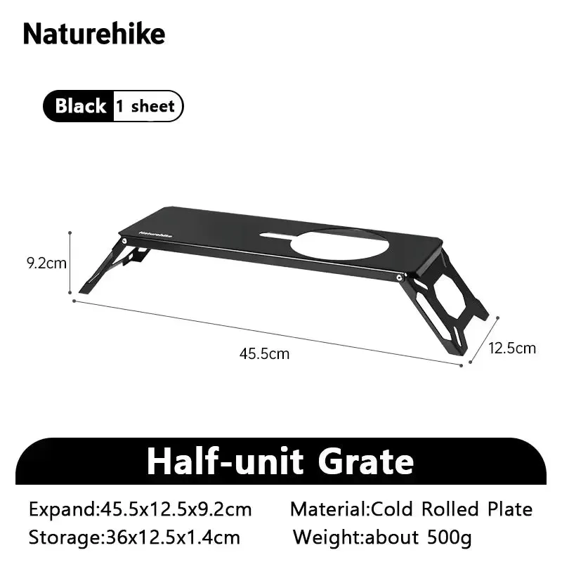 NATUREHIKE IGT Burner – Portable Three-Head Gas Stove for Camping & Outdoor Cooking