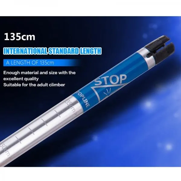 NatureHike Outdoor Folding Alpenstocks Trekking Pole Walking Stick Blue