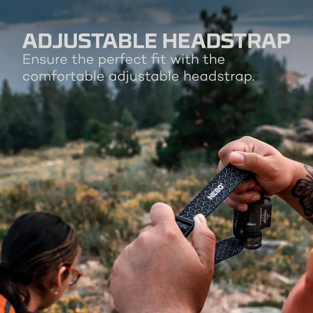 Nebo | Transcend 1500 Lumen RC Headlamp