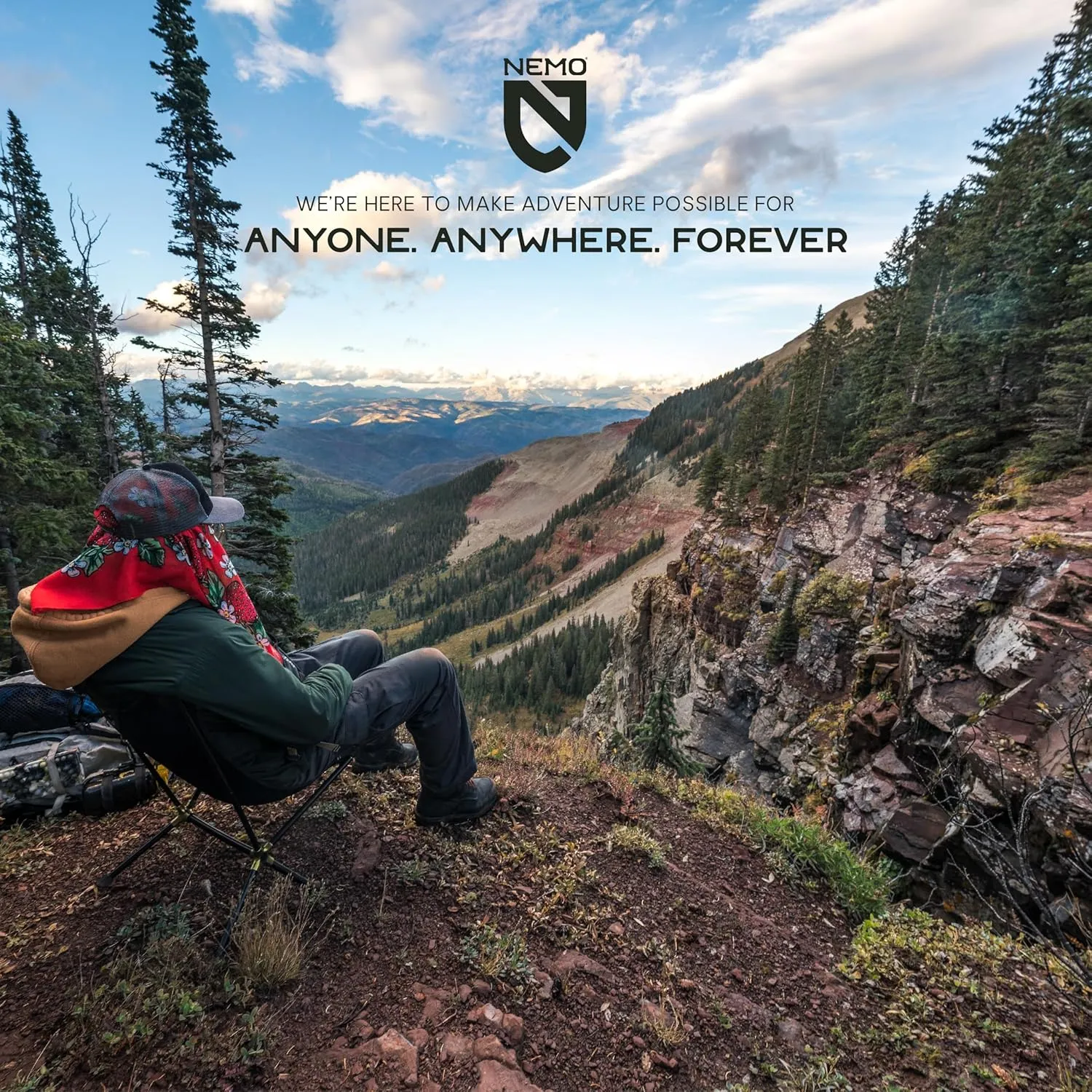 NEMO Moonlite Reclining Camp Chair | Portable Backpacking and Camping Chair with Adjustable and Foldable Options, Coriander