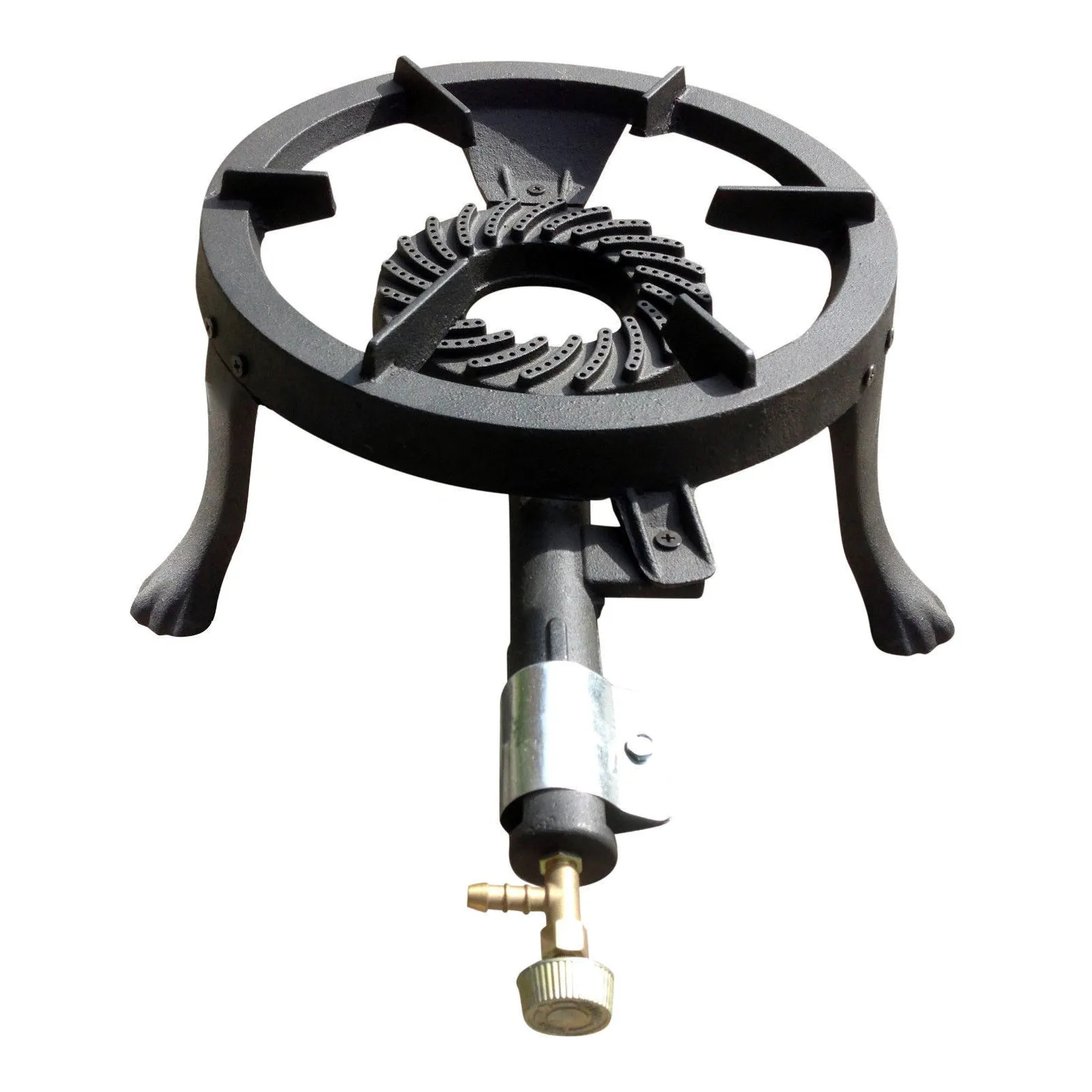 NJ GB-24 Powerful Gas Boiling Ring Cast Iron Burner Outdoor LPG Stove 8kW