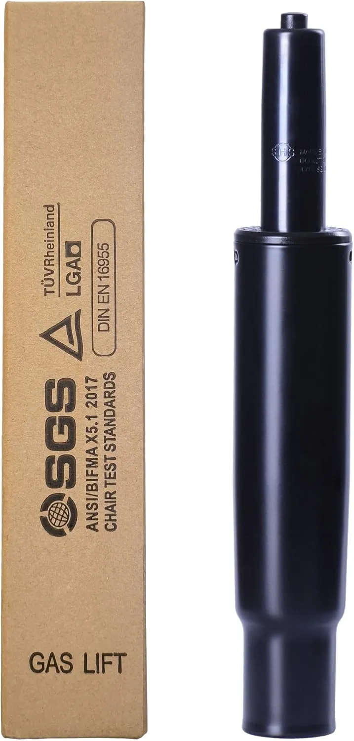 Office Chair Cylinder Replacement, SHS Gas Cylinder Class 4 TUV, Heavy Duty Gas Lift Piston, 4.4" Stroke, Compatible with Partial Models of Herman Miller, Steelcase, Haworth etc