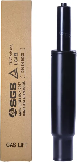 Office Chair Cylinder Replacement, SHS Gas Cylinder Class 4 TUV, Heavy Duty Gas Lift Piston, 4.4" Stroke, Compatible with Partial Models of Herman Miller, Steelcase, Haworth etc