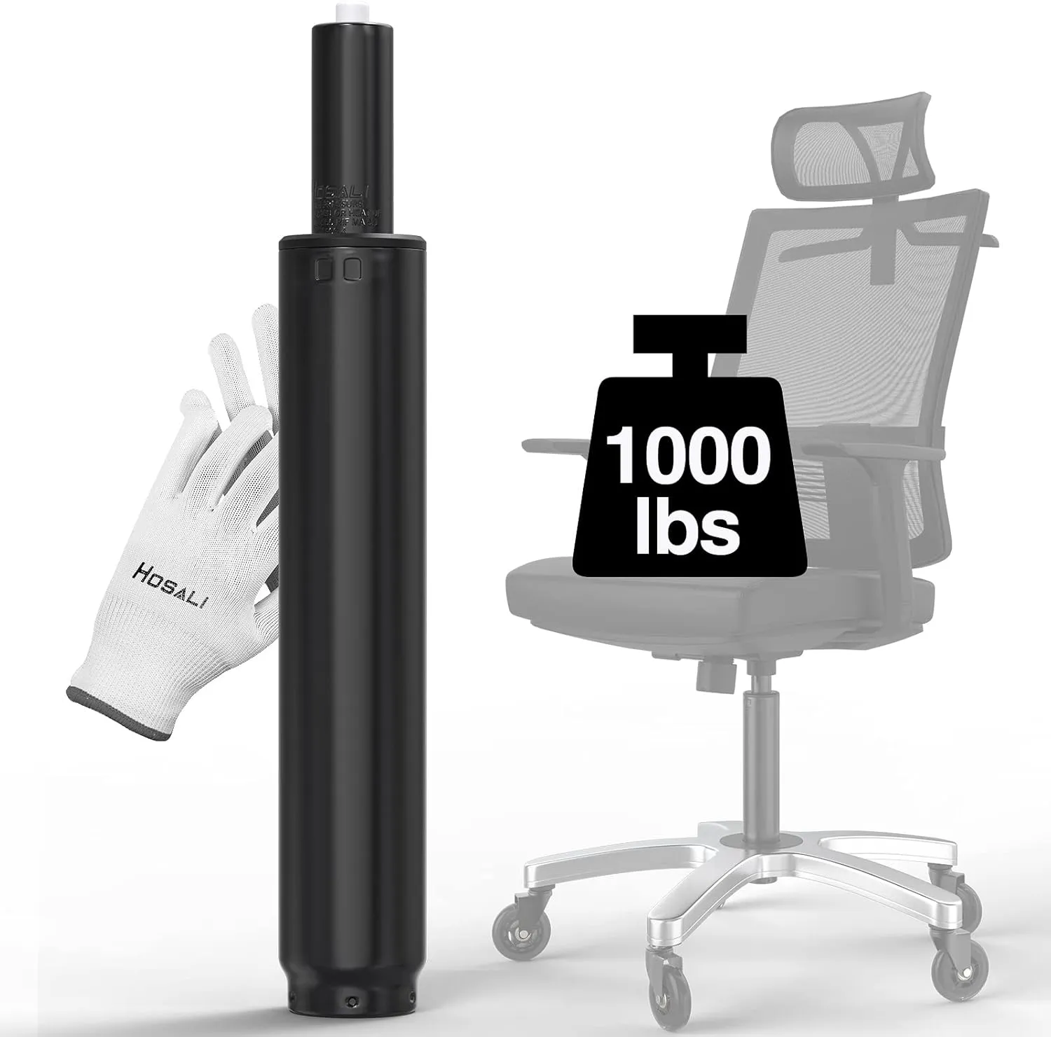 Office Chair Cylinder Replacement,Heavy-Duty Gas Lift Cylinder Fits Most Chairs,Highest End Class 4 Hydraulic Pneumatic Piston, Universal Size