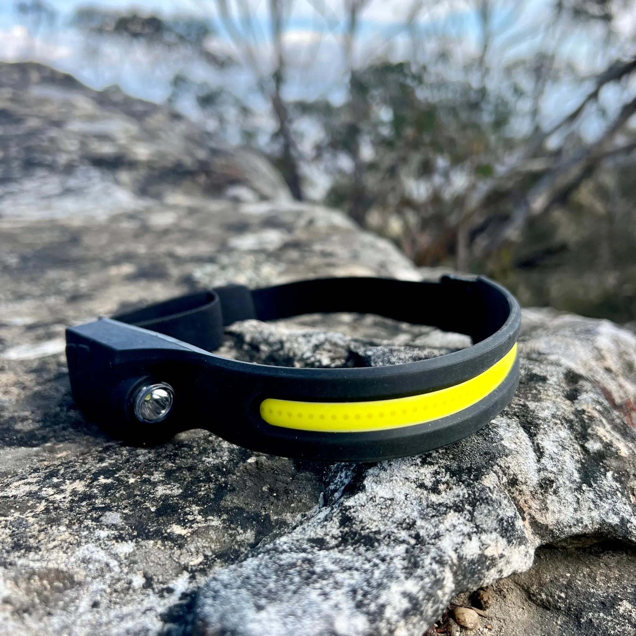 OptiGlow Wide-Angle LED Headlamp