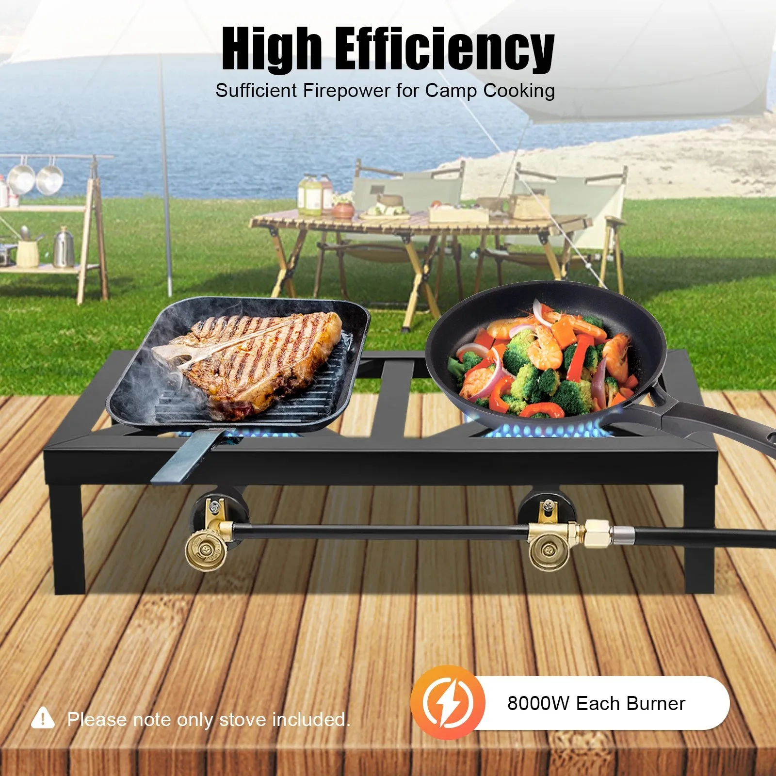 Outdoor Cast Iron Wood Stove