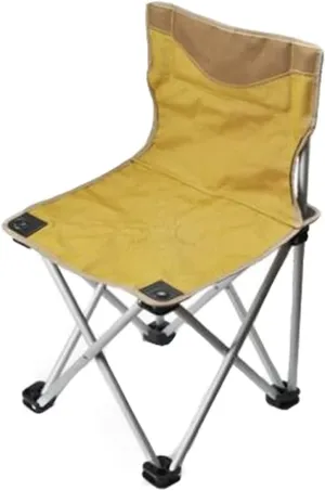 Outdoor Chair Folding Camping Chair Outdoor Portable Aluminum Alloy Folding Chair Backrest Ultralight Fishing Leisure Chair Beach Seat Stool Outdoor