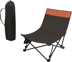 Outdoor chair for camping Lounge Chair Portable Chaise Longue Heavy Duty Camp Chair Folding Chair for Park Travel Fishing Picnic Patio foldable outdoor seat for camping ergonomic camping chai