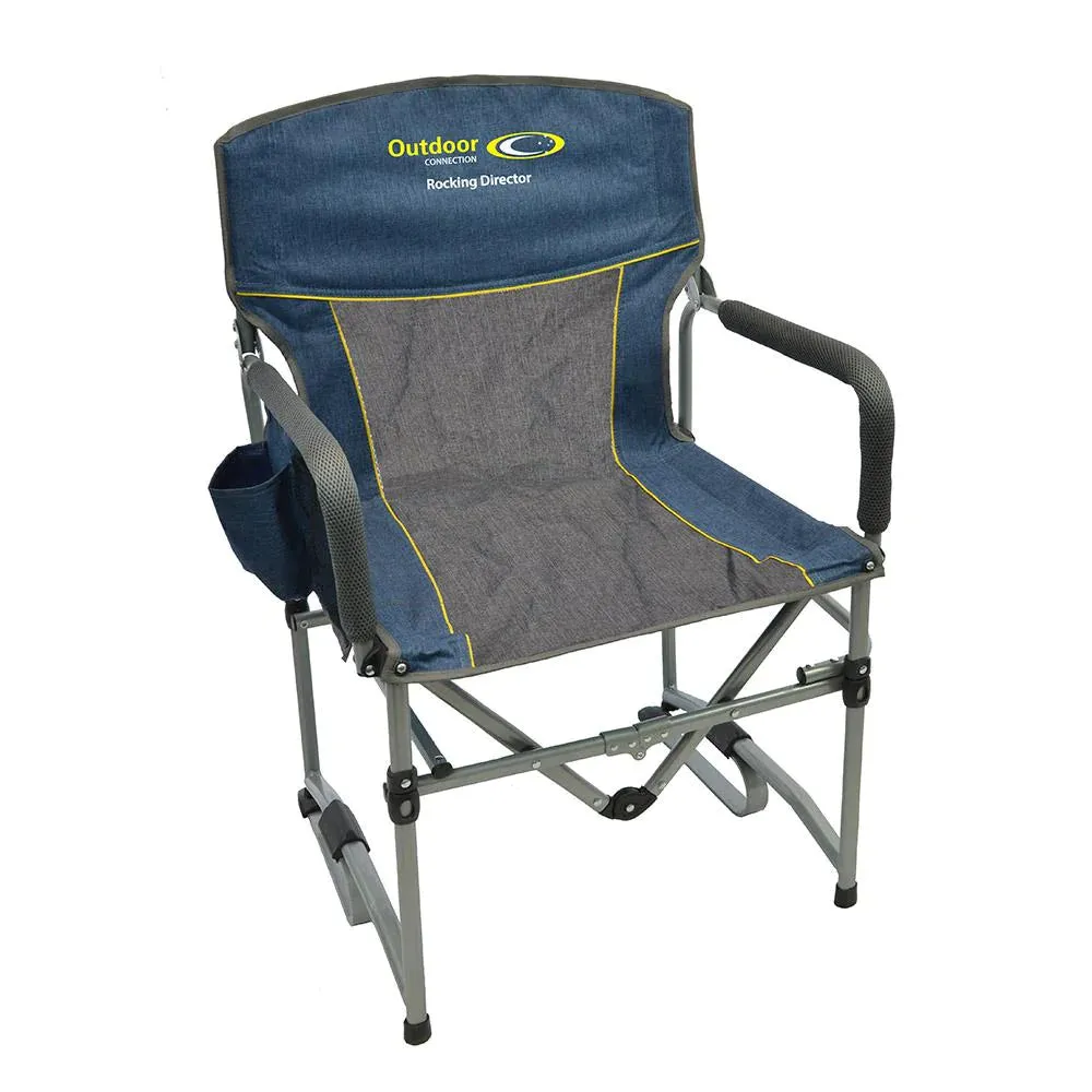 OUTDOOR CONNECTION Rocking Director Chair
