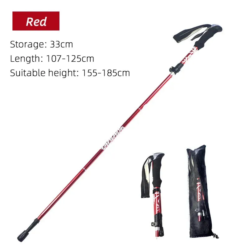 Outdoor Fold Trekking Camping Stick