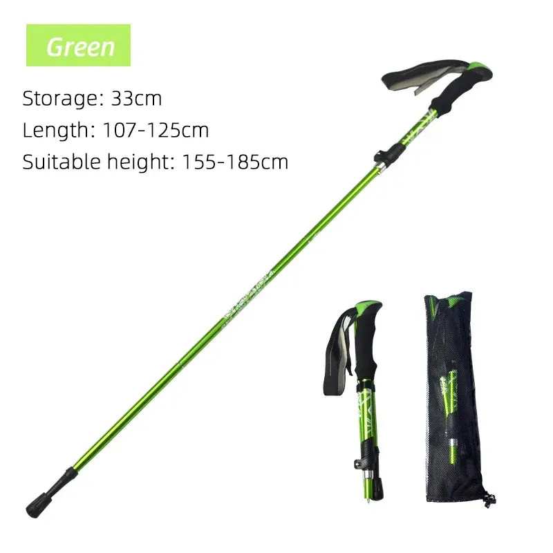 Outdoor Fold Trekking Camping Stick