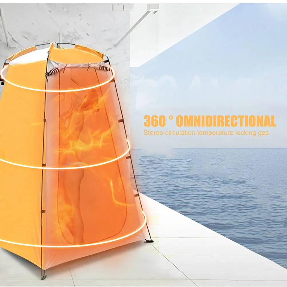 Outdoor Privacy Shower Tent - Waterproof Changing Room Shelter for Camping, Hiking, Mobile Toilet, Beach Privacy