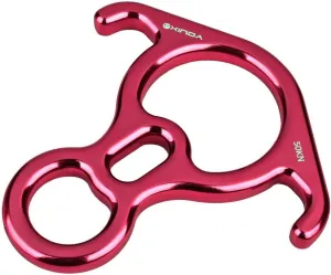 Outdoor Rock Climbing Descender, Cowbell 8-shaped Descending Device, Safety Climbing Gear