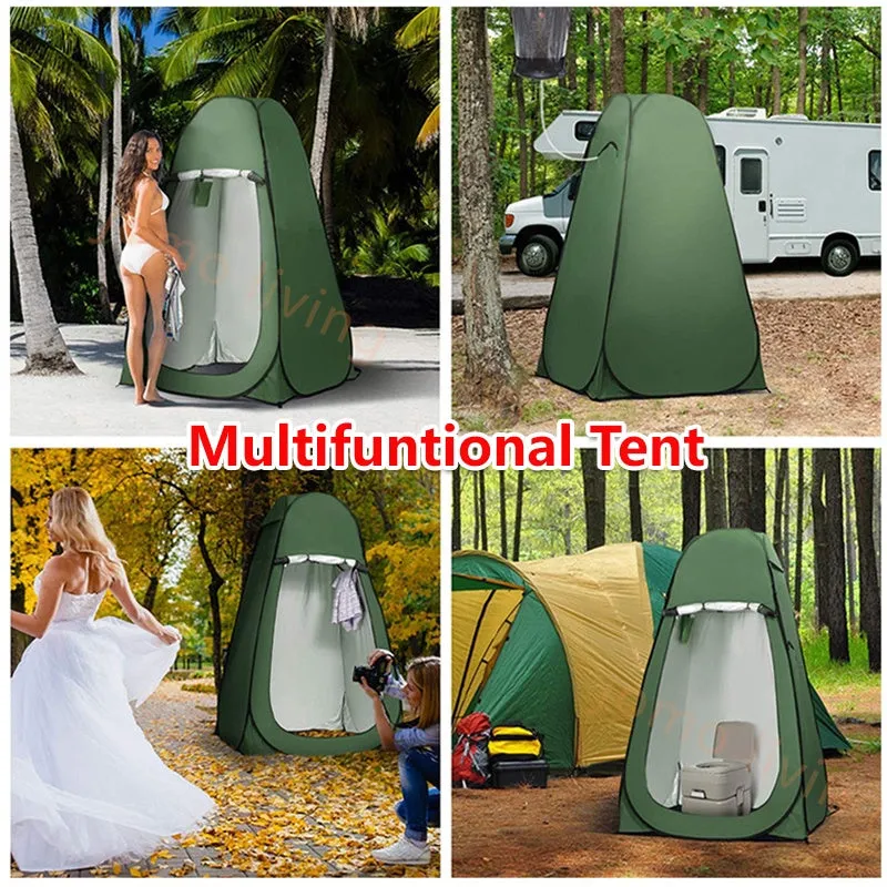 Outdoor Shower Tent Portable Bath Shower Camping Tent Toilet Changing Tent