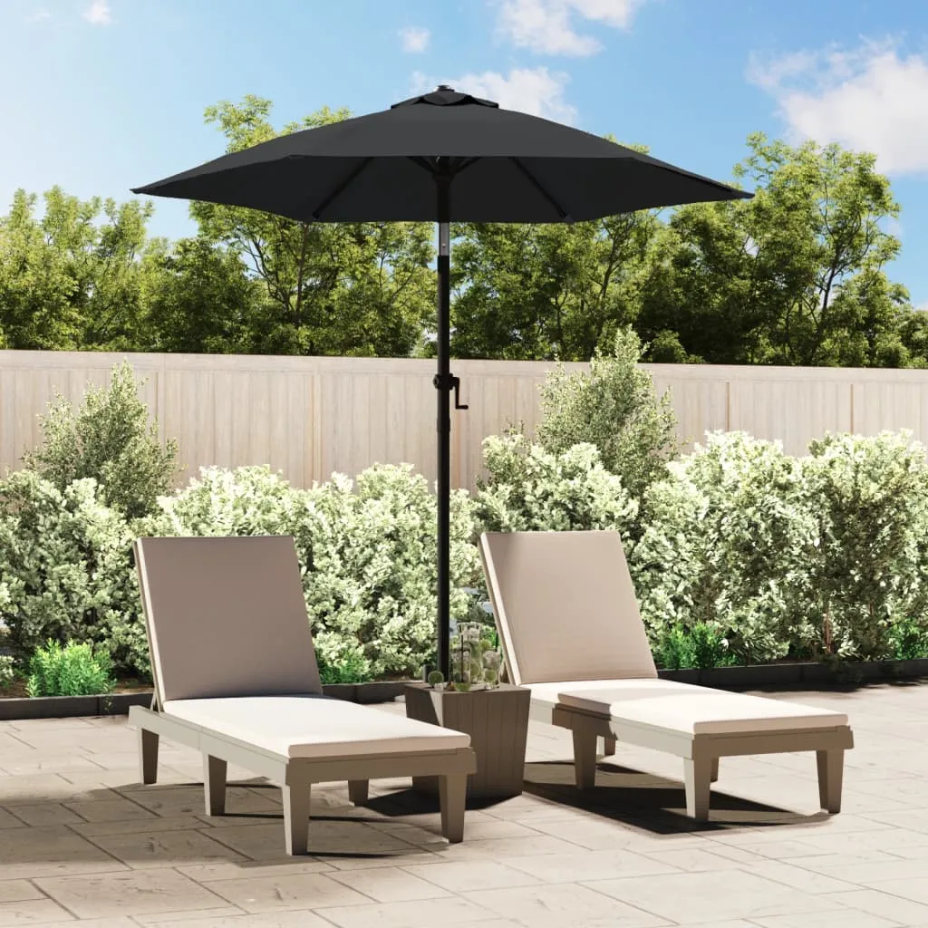 Outdoor Umbrella Parasol Tilting System Patio Sunshade Shelter Aluminum