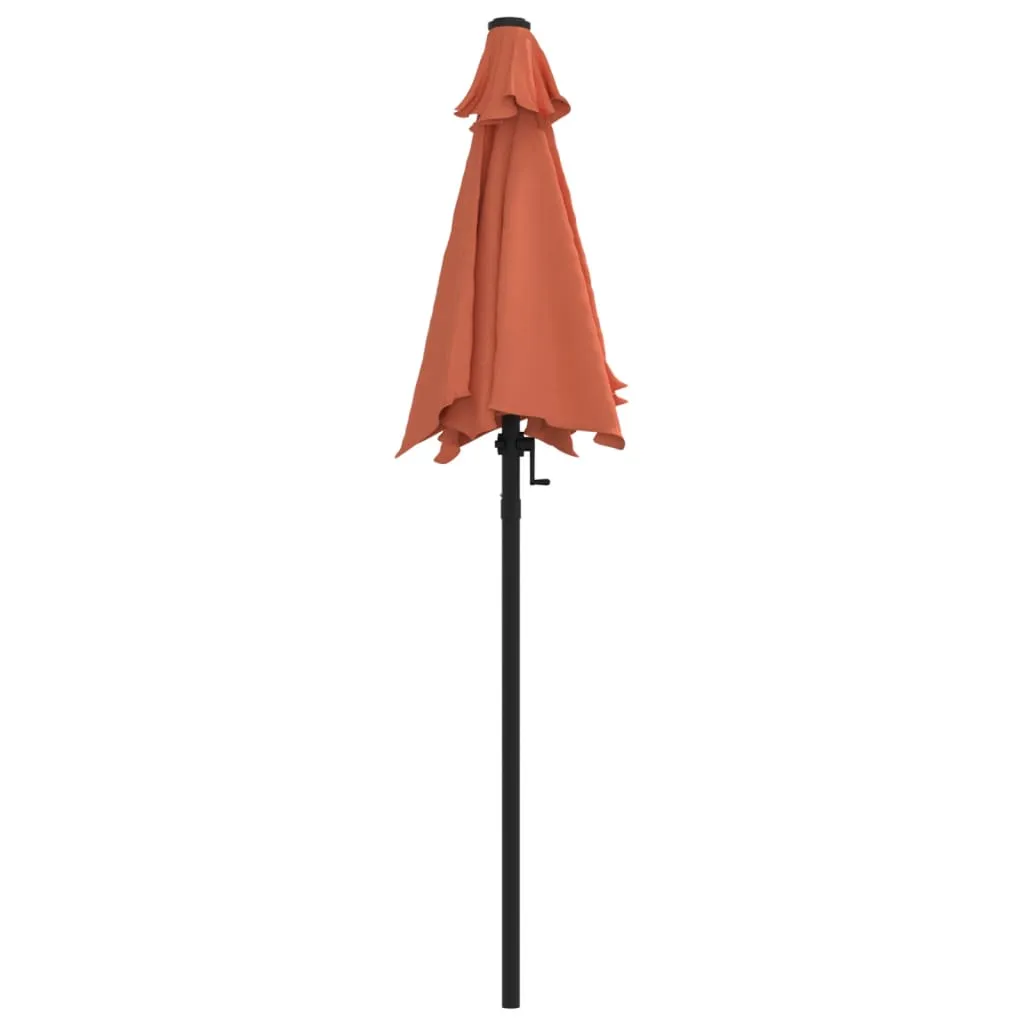 Outdoor Umbrella Parasol Tilting System Patio Sunshade Shelter Aluminum