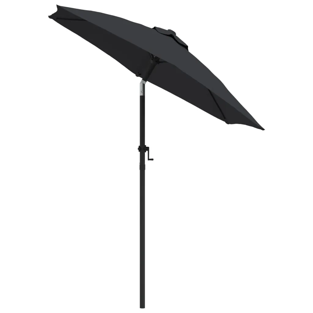 Outdoor Umbrella Parasol Tilting System Patio Sunshade Shelter Aluminum