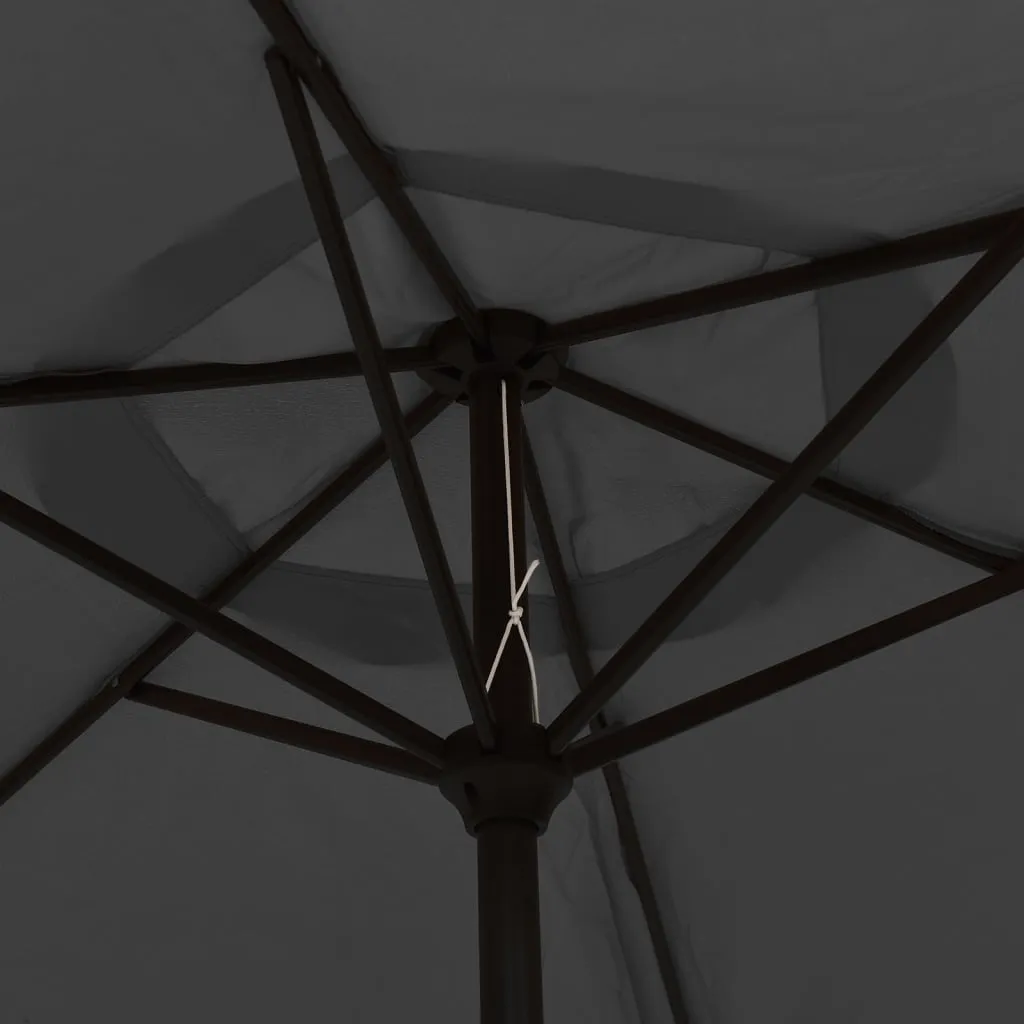 Outdoor Umbrella Parasol Tilting System Patio Sunshade Shelter Aluminum