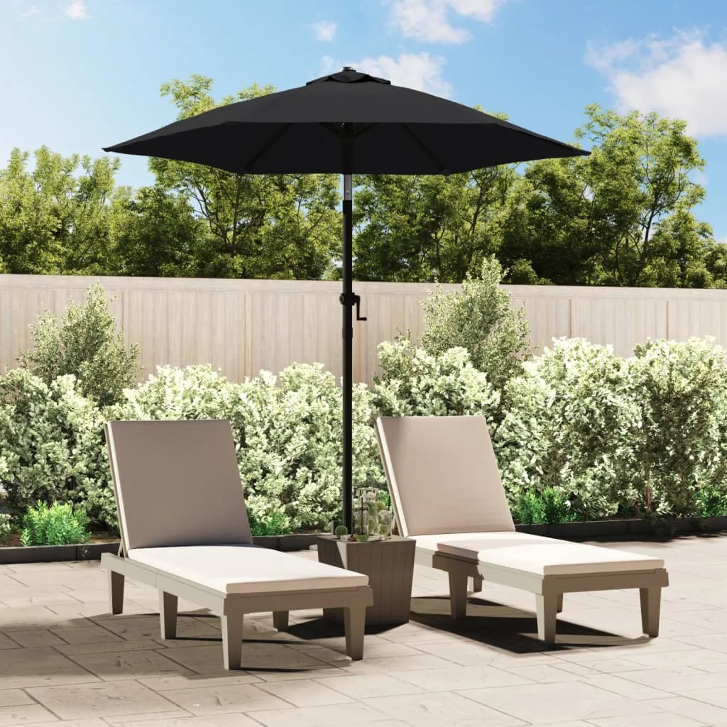 Outdoor Umbrella Parasol Tilting System Patio Sunshade Shelter Aluminum